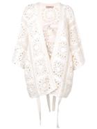 Twin-set Open-knit Cardigan - Neutrals