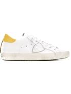 Philippe Model Logo Patch Sneakers, Women's, Size: 37, White, Leather/rubber