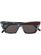 Saint Laurent Eyewear Sl276 Mica Sunglasses - Black