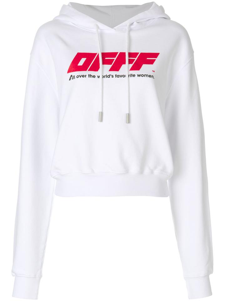 Off-white Logo Print Hoodie