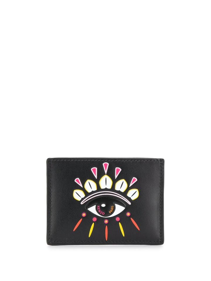 Kenzo Kontact Eye Card Holder - Black