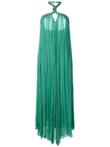 Jay Ahr Halterneck Evening Gown