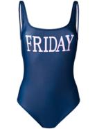Alberta Ferretti Friday Swimsuit - Blue