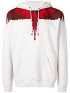 Marcelo Burlon County Of Milan Wings Print Hoodie - Grey