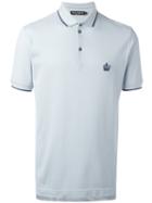 Dolce & Gabbana Polo Shirt, Men's, Size: 52, Blue, Cotton