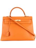 Hermès Vintage Kelly 35 Two-way Bag, Women's, Brown