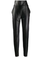 Alexandre Vauthier High Waisted Trousers - Black
