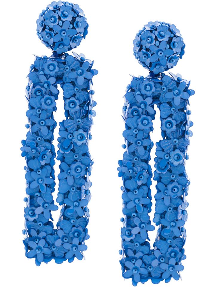 Sachin & Babi Fleur Dawn Earrings - Blue