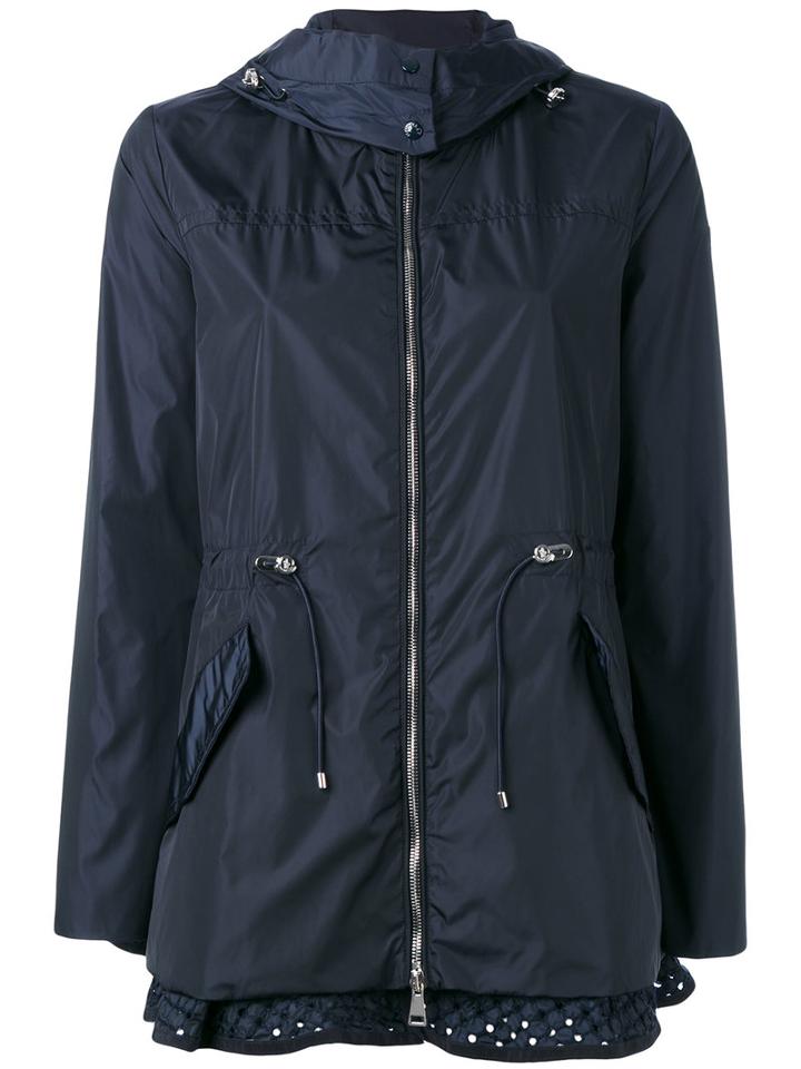 Moncler - Lotus Jacket - Women - Cotton/nylon/polyester - 2, Women's, Blue, Cotton/nylon/polyester