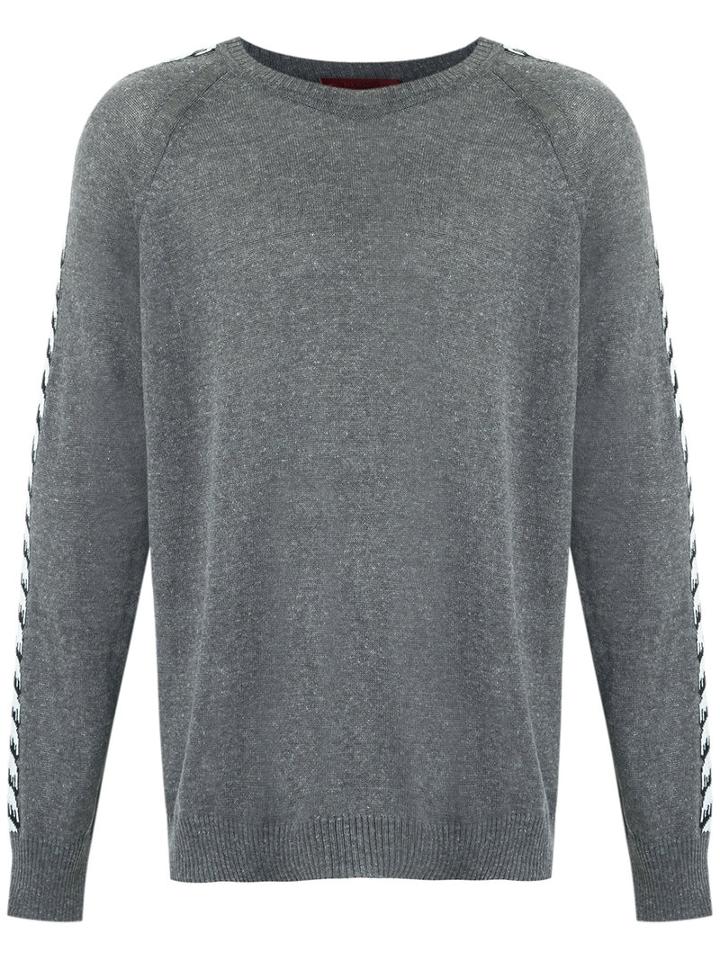À La Garçonne - Knitted Jumper - Unisex - Cotton/polyester - G, Grey, Cotton/polyester
