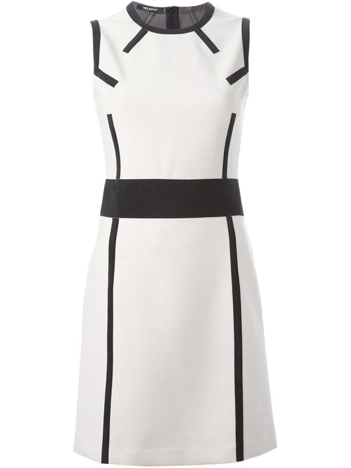 Neil Barrett Contour Detail Shift Dress