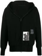 Julius Zip Up Hoodie - Black