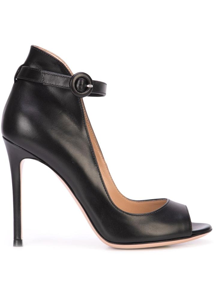 Gianvito Rossi Open-toe Pumps - Black