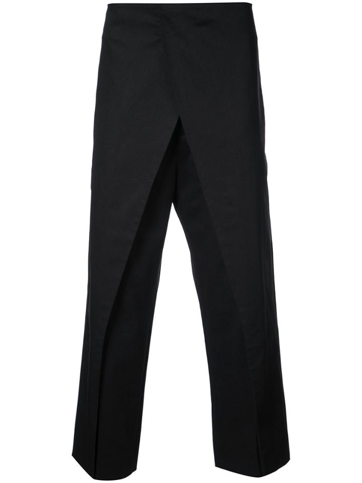 Jil Sander Wrap Trousers - Blue