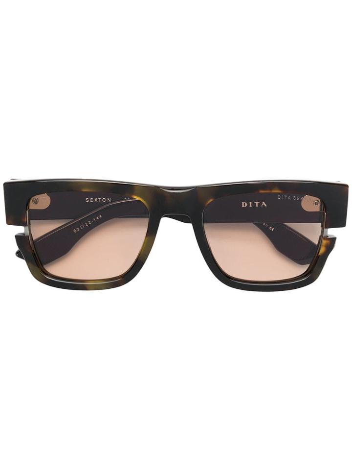 Dita Eyewear Sekton Sunglasses - Brown