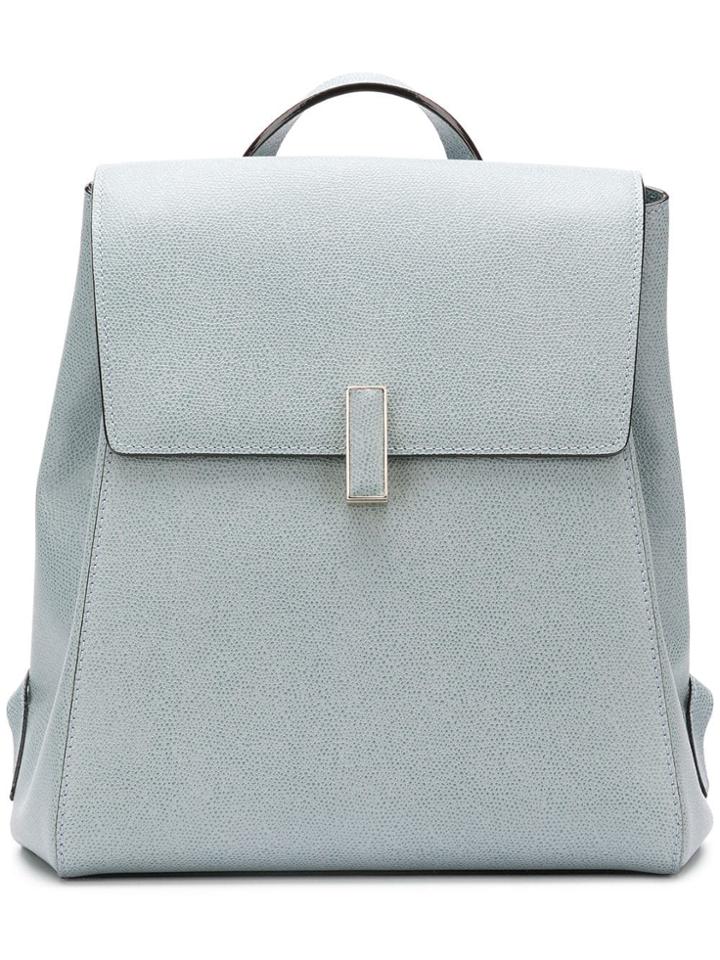 Valextra Iside Backpack - Blue