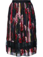 Jason Wu Floral Pleated Skirt