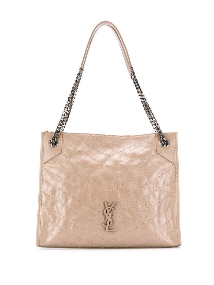 Saint Laurent Niki Shoulder Bag - Grey