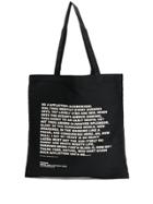 Rick Owens Drkshdw Large Affliction Tote Bag - Black