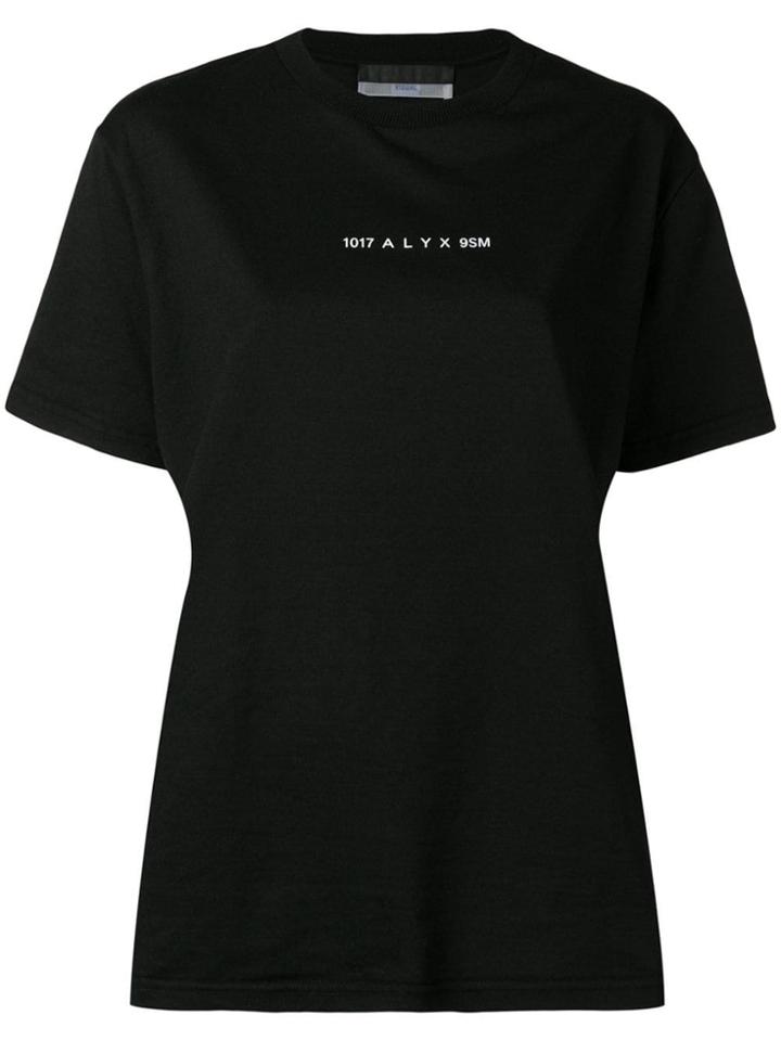 1017 Alyx 9sm Collection Code T-shirt - Black