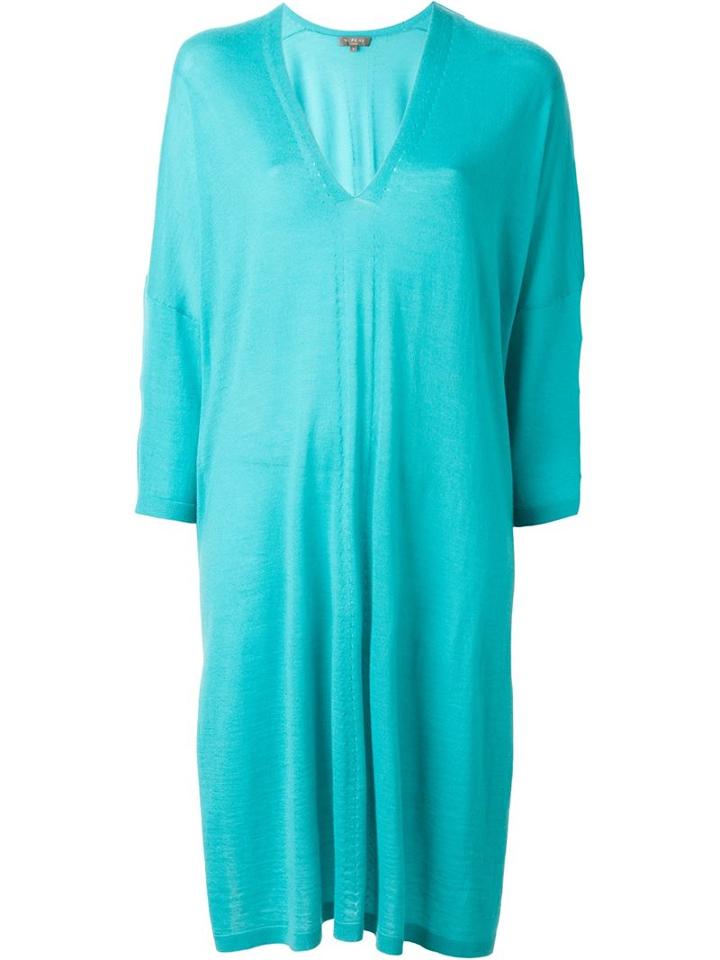 N.peal Superfine Kaftan Dress