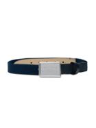 Dolce & Gabbana Kids Teen Logo Plaque Belt - Blue