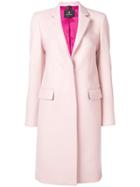 Ps By Paul Smith Single Breasted Coat - Pink