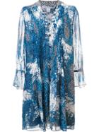 Diane Von Furstenberg 'kourtini' Dress, Women's, Size: 14, Blue, Silk