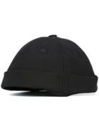 11 By Boris Bidjan Saberi Folded Hat, Men's, Black, Cotton