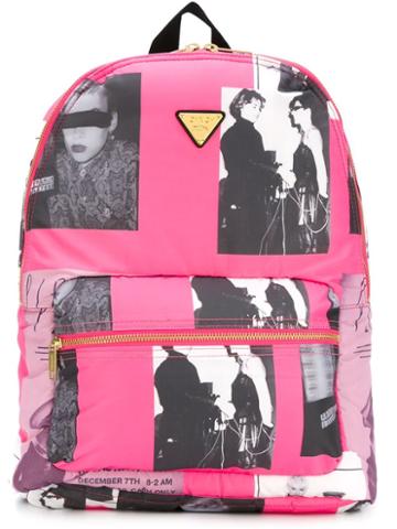 Joyrich Anonymous Faces Print Backpack