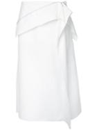 Dion Lee - Axis Zip Skirt - Women - Cotton/polyamide - 8, White, Cotton/polyamide