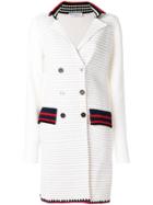 Sonia Rykiel Double Breasted Cardi-coat - White