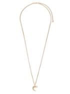 Tasaki 18kt Yellow Gold Refined Rebellion Horn Pendant Necklace