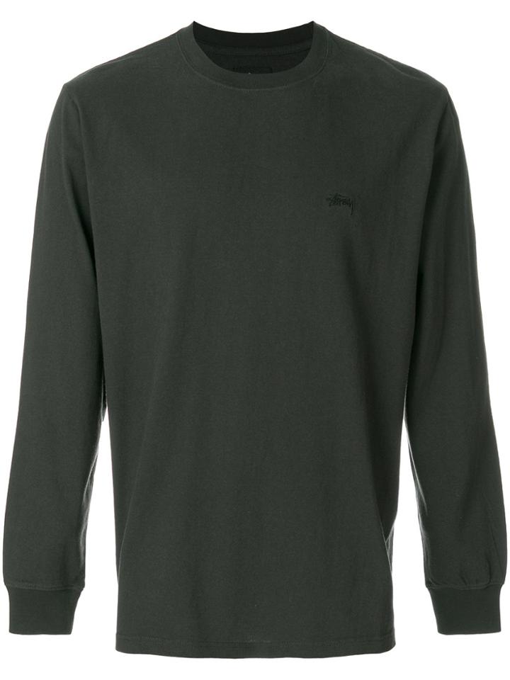 Stussy Long Sleeve Jersey Tee - Black