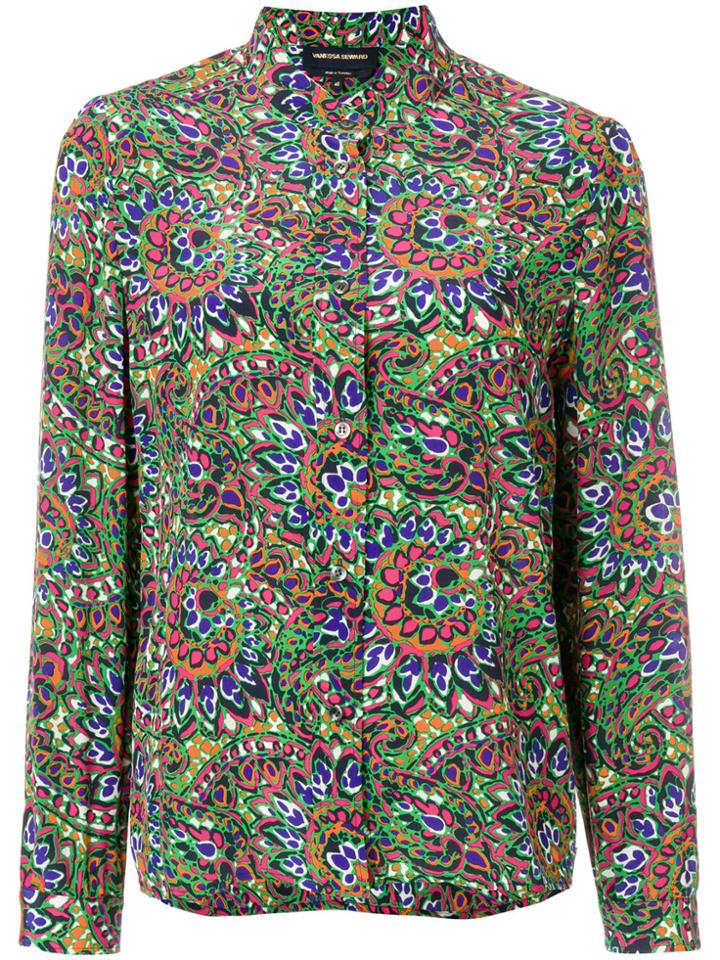 Vanessa Seward Floral Long-sleeve Shirt - Multicolour