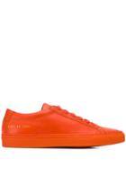 Common Projects Flat Lace-up Sneakers - Orange