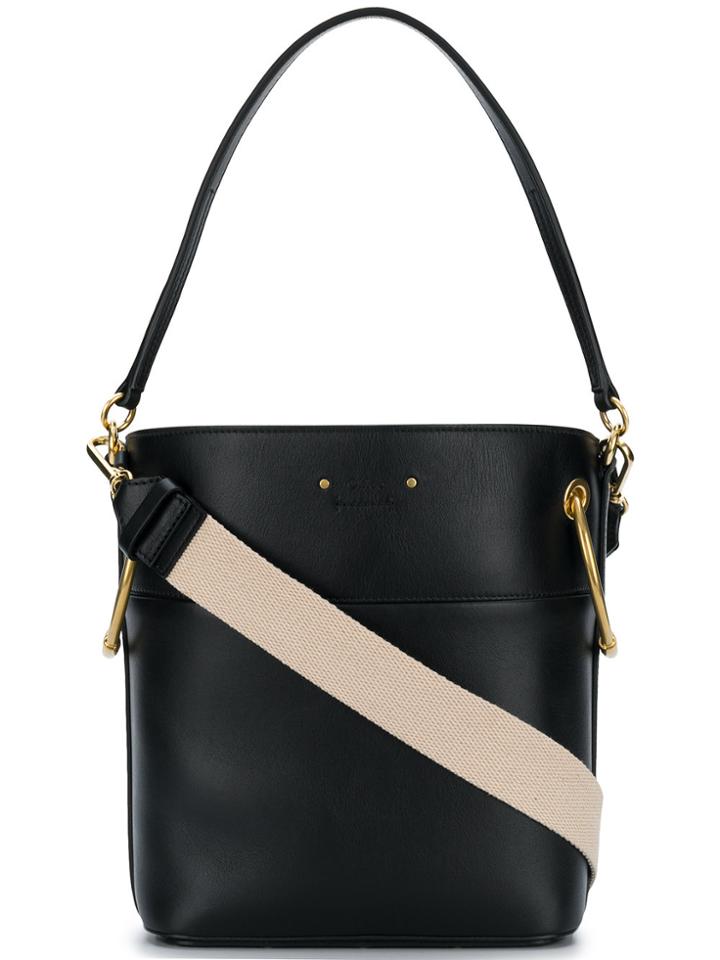 Chloé Small Roy Bucket Bag - Black