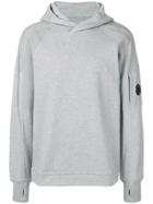 Cp Company Oversized Basic Hoodie - Grey