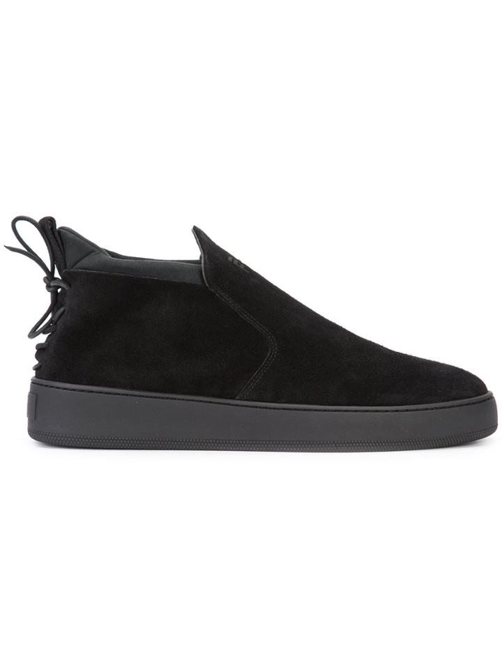 Filling Pieces Mid Chelsea Lace Sneakers - Black