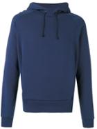 Martine Rose Logo Print Hoodie, Adult Unisex, Size: Medium, Blue, Cotton
