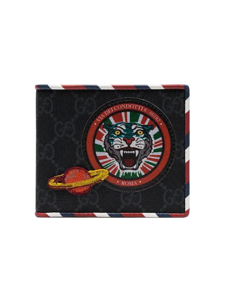 Gucci Gcci Night Courier Wllt Blk - Black