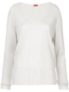 Des Prés V-neck Knit Sweater - Pink