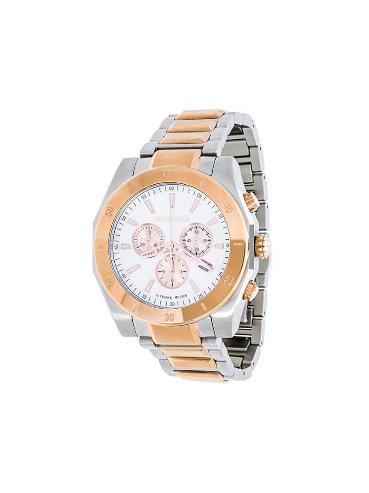 Roberto Cavalli Franck Muller Chronograph Watch - Metallic