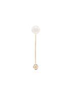 Sophie Bille Brahe Elipse Pearl Bar Earring - Gold
