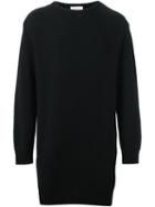 Soulland 'wiese' Long Honey Comb Sweater, Men's, Size: Medium, Black, Polyamide/wool