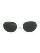 Retrosuperfuture 'mona Pool' Sunglasses, Women's, White, Acetate