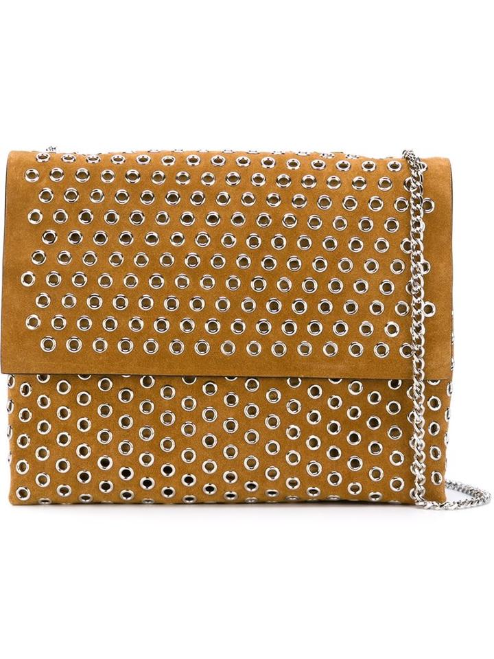 Lanvin 'sugar' Perforated Shoulder Bag