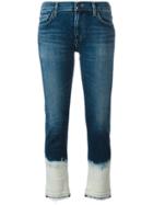Citizens Of Humanity Bleached Hem Jeans - Blue