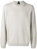 Ps Paul Smith Long-sleeve Fitted Sweater - Grey