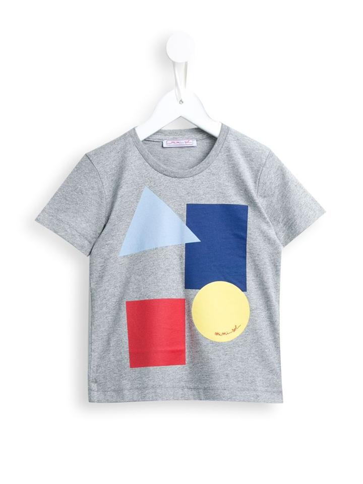 Mi Mi Sol Geometric Print T-shirt